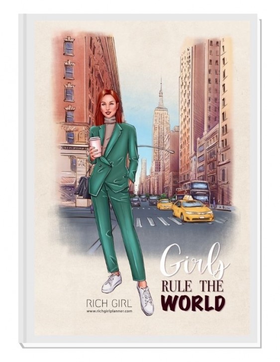 GIRLS RULE THE WORLD 4/ Ginger Avatar - финансов RICH GIRL планер 