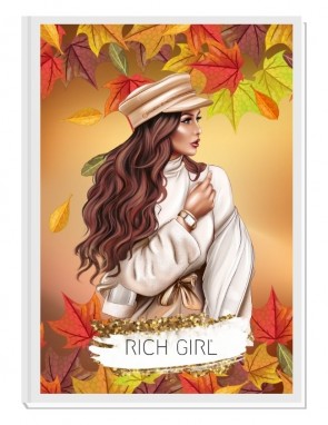 FALL GODDESS 1 - дизайнерски RICH GIRL планер 