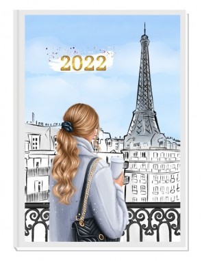 LOVE PARIS - дизайнерски RICH GIRL планер 