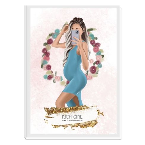 ПЕРСОНАЛИЗИРАН ДНЕВНИК НА БЪДЕЩАТА МАМА - MOMMY TO BE 3 (pnik)