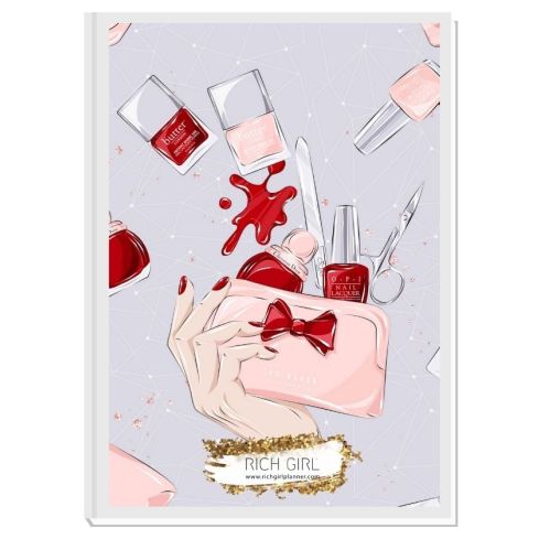 I AM A NAIL ARTIST - дизайнерски RICH GIRL планер