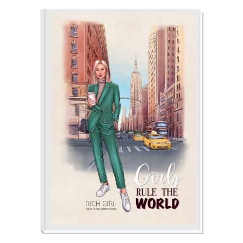 GIRLS RULE THE WORLD 4/ Blond Avatar - финансов RICH GIRL планер