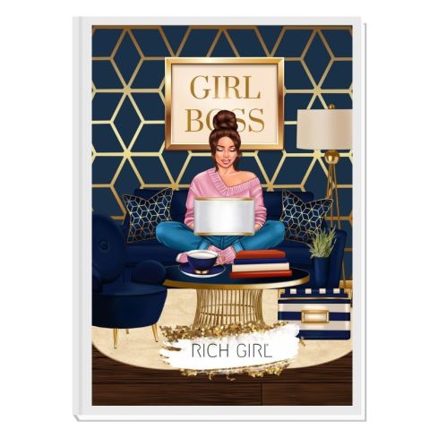 WOMAN IN CHARGE - дизайнерски RICH GIRL планер