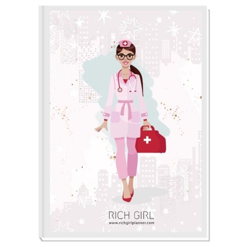 I AM A DOCTOR/NURSE 3 - ДИЗАЙНЕРСКИ ПЛАНЕР RICH GIRL ЗА ЛЕКАРИ/МЕДИЦИНСКИ СЕСТРИ