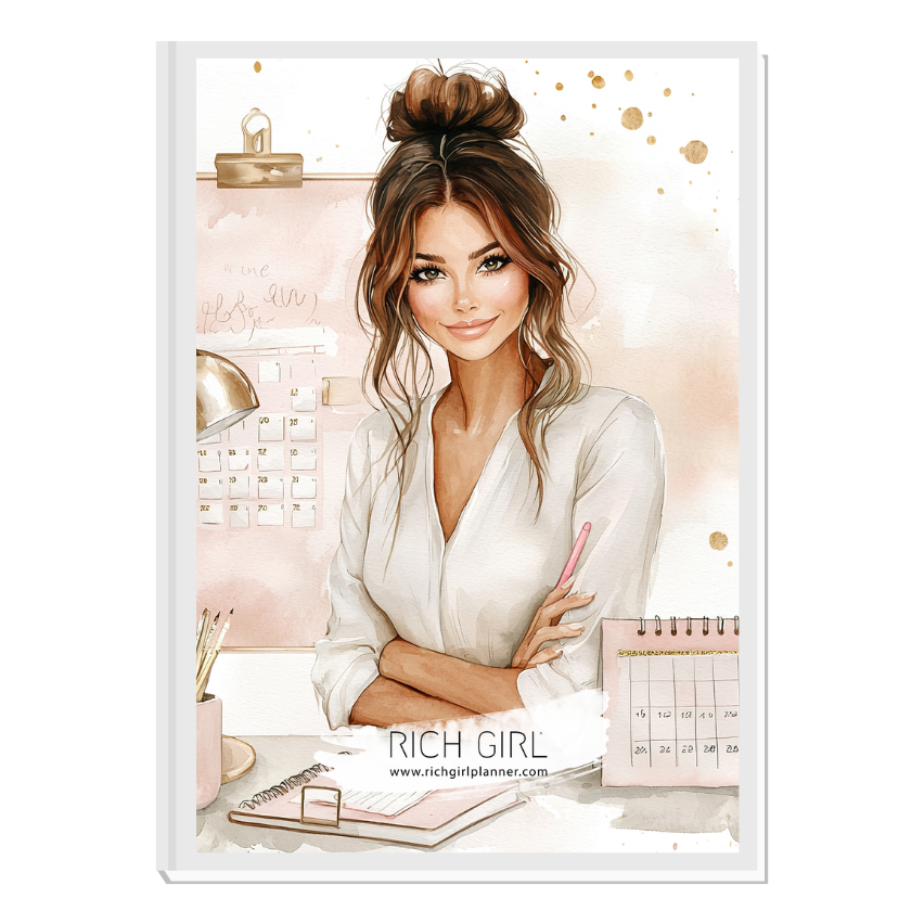 HER WEALTHY LIFESTYLE 8 - финансов RICH GIRL планер
