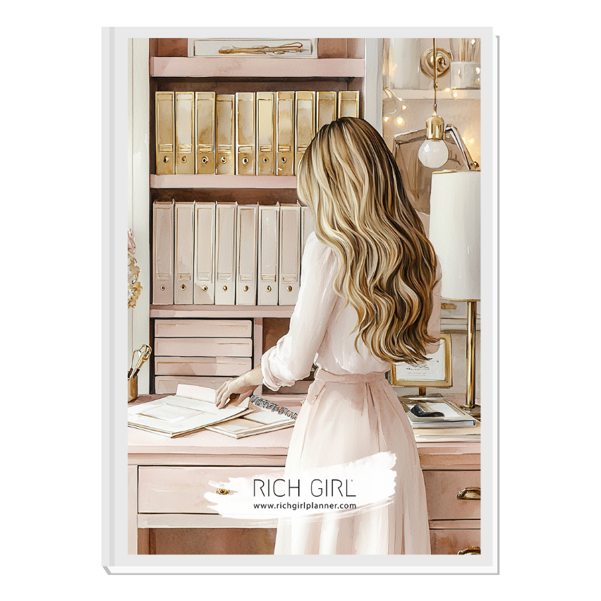 HER WEALTHY LIFESTYLE 5 - финансов RICH GIRL планер