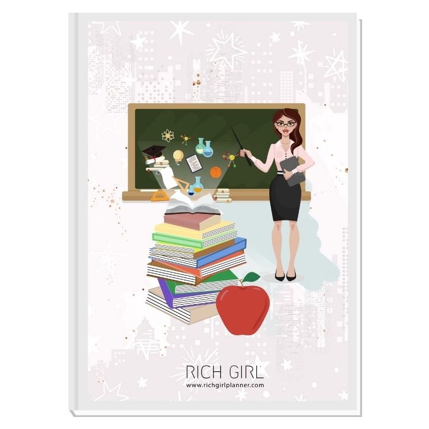 I AM A TEACHER 3 - ДИЗАЙНЕРСКИ ПЛАНЕР RICH GIRL ЗА УЧИТЕЛИ 