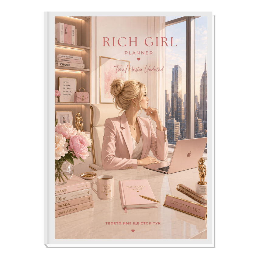 TimeMaster New York - дизайнерски RICH GIRL планер 