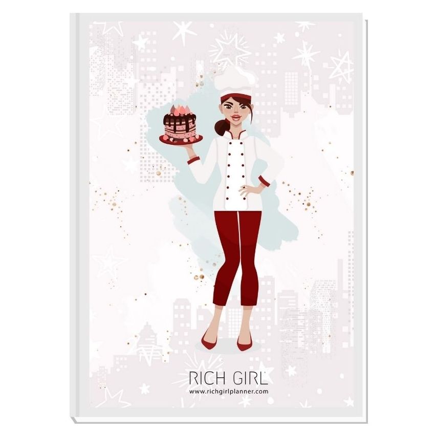 I AM A MASTER CHEF 2 - ДИЗАЙНЕРСКИ ПЛАНЕР RICH GIRL ЗА КУЛИНАРНИ ЕКСПЕРТИ