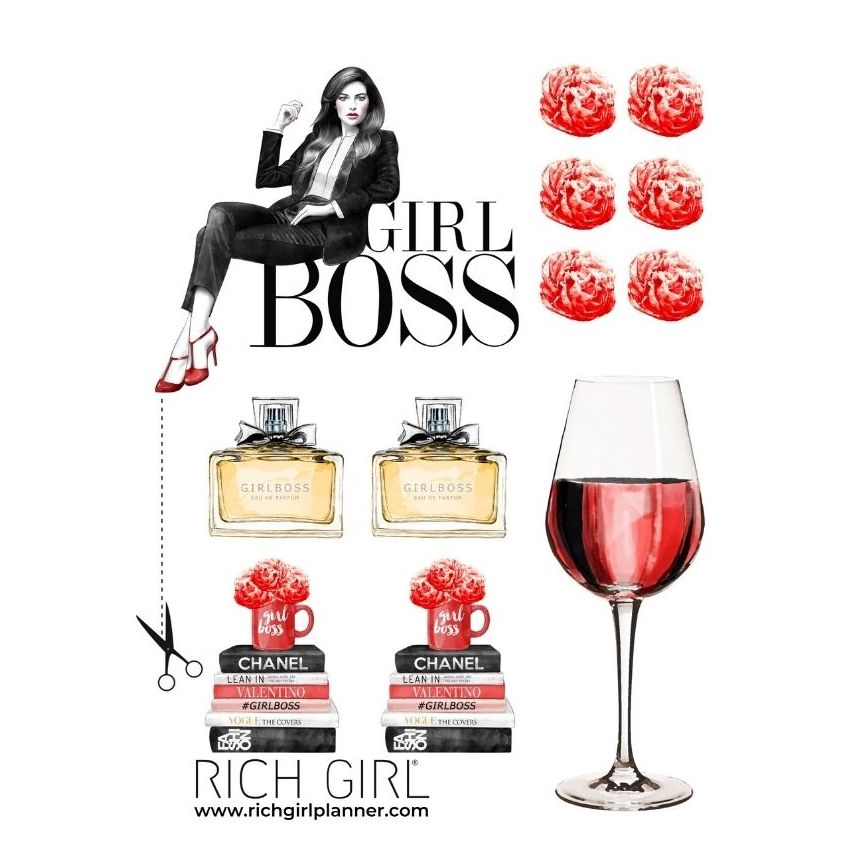 ЕЛЕМЕНТИ ЗА ИЗРЯЗВАНЕ И ДЕКОРАЦИЯ BOSS BABE 3