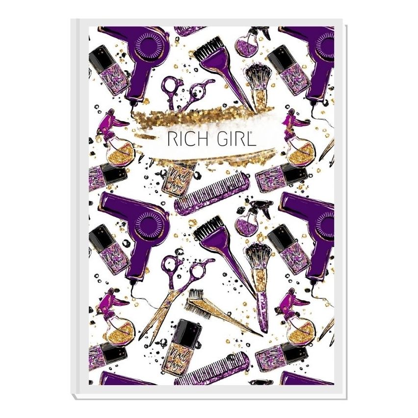 I AM A HAIR STYLIST 1 - ДИЗАЙНЕРСКИ ПЛАНЕР RICH GIRL ЗА ФРИЗЬОРИ
